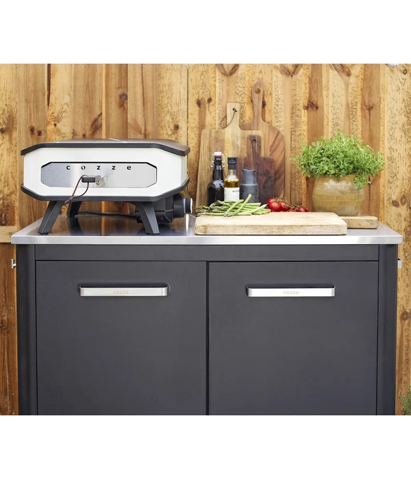 Cozze Elektischer Pizzaofen, Inkl. Pizzastein, Ca. B53/H29/T53 Cm – Bild 8