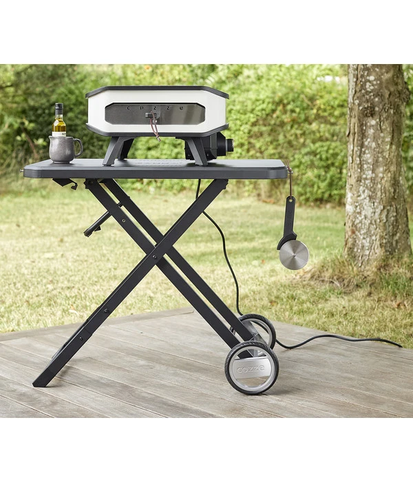 Cozze Elektischer Pizzaofen, Inkl. Pizzastein, Ca. B53/H29/T53 Cm – Bild 9