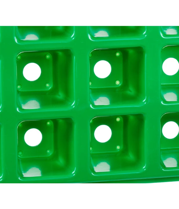 Romberg Anzuchttopfplatte, Eckig, 24 Töpfe – Bild 2