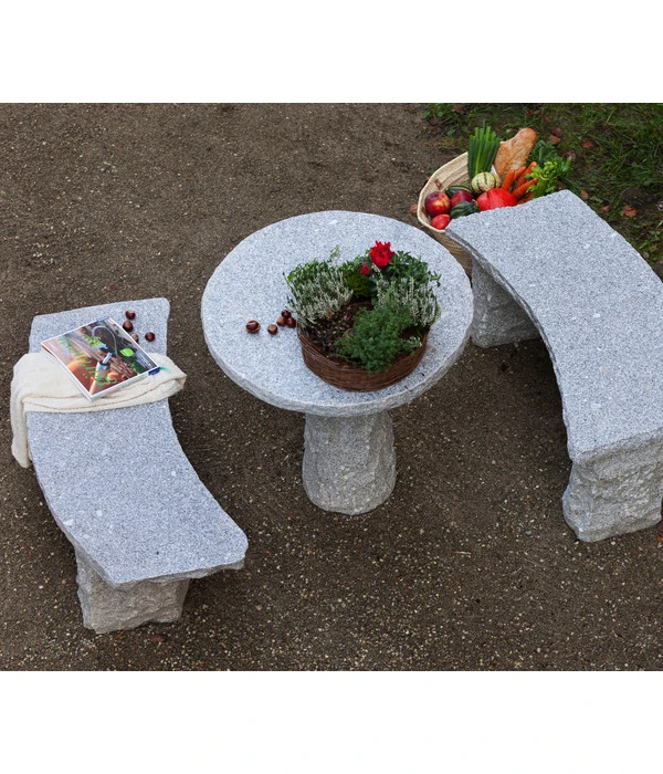 Dehner Granit-Tisch, Rund, Ca. Ø75/H75 Cm – Bild 3