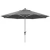 Schneider Premium Sonnenschirm Monaco, Granitgrau, Rund, Ca. Ø350 Cm