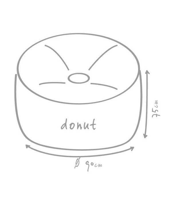 Outbag Outdoor-Sitzsack Donut Plus – Bild 3