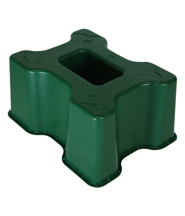 Kunststoff-Sockel Für Regentonne 200/300 L, Dunkelgrün