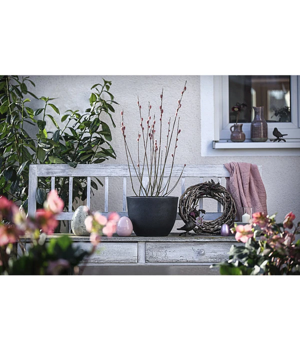 Kunststoff-Topf Padua, Rund – Bild 2