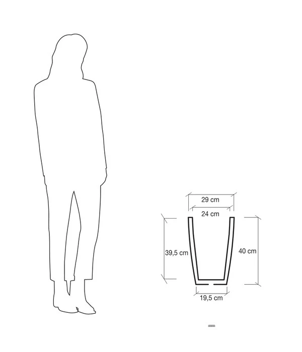 Farmet Kunststoff-Pflanzkübel Hydrus – Bild 3