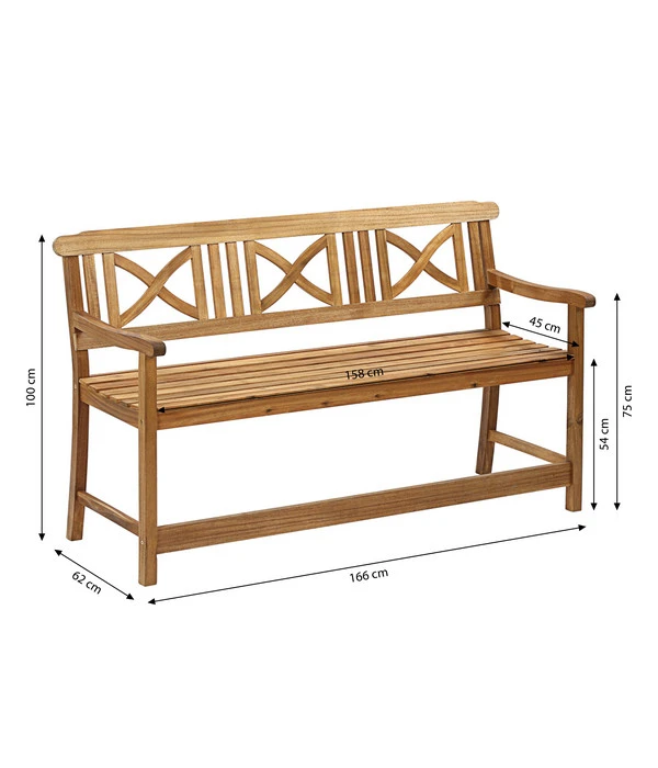 Dehner Gartenbank Malmoe – Bild 5