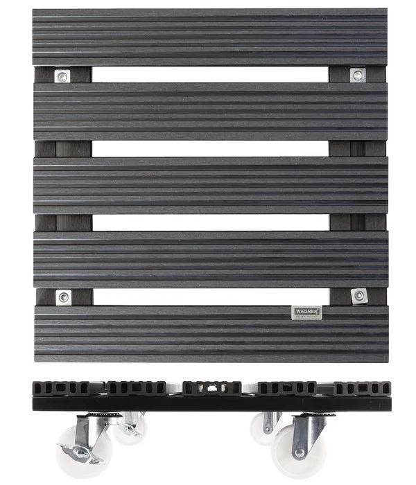 Wagner WPC-Pflanzenroller, 38 X 38 Cm, Anthrazit – Bild 5