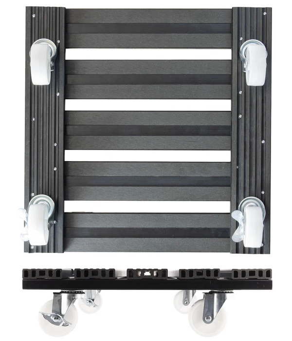 Wagner WPC-Pflanzenroller, 38 X 38 Cm, Anthrazit – Bild 6