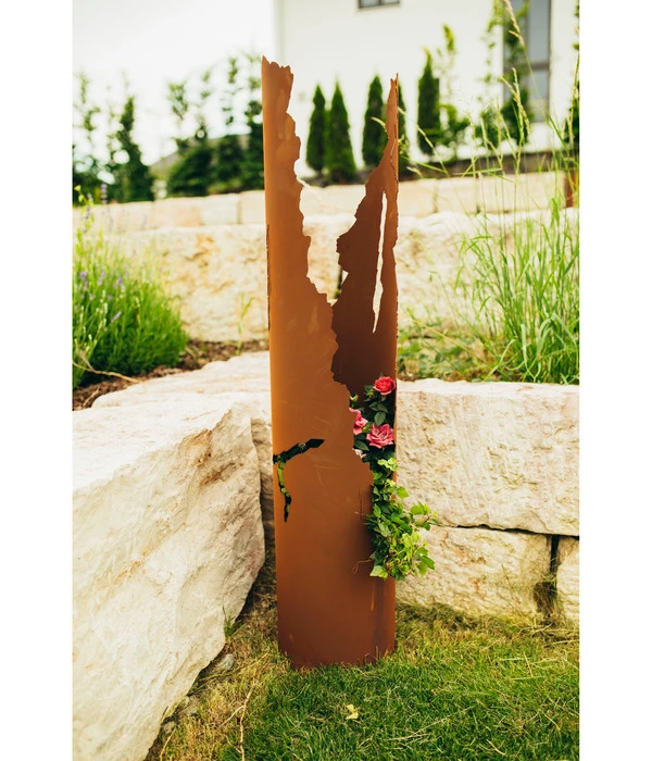 Ferrum Metall-Rissamphore, Ca. Ø25,5/H122 Cm