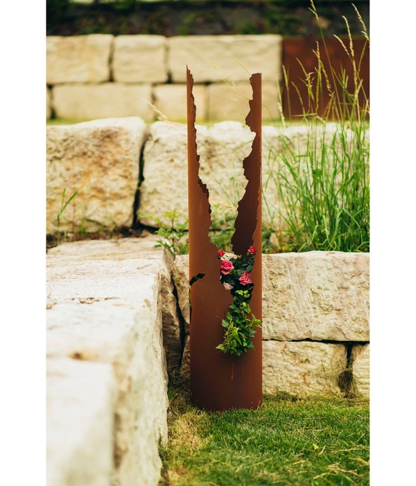 Ferrum Metall-Rissamphore, Ca. Ø25,5/H122 Cm – Bild 3