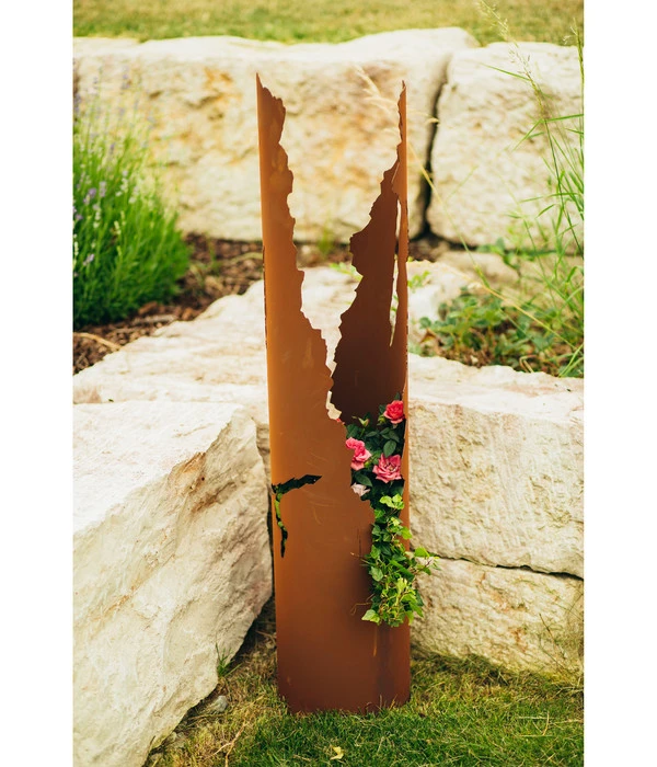 Ferrum Metall-Rissamphore, Ca. Ø25,5/H122 Cm – Bild 4