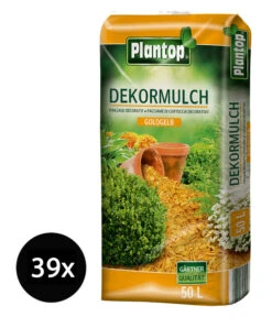 Ziegler Plantop Dekormulch Goldgelb, 39 X 50 Liter