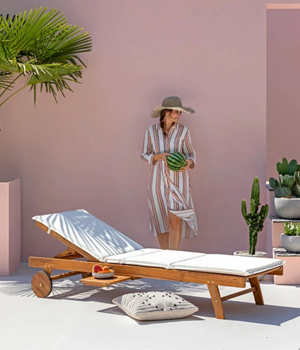 Dehner Rollliege Ravenna, Ca. B70/H89/T200 Cm – Bild 3