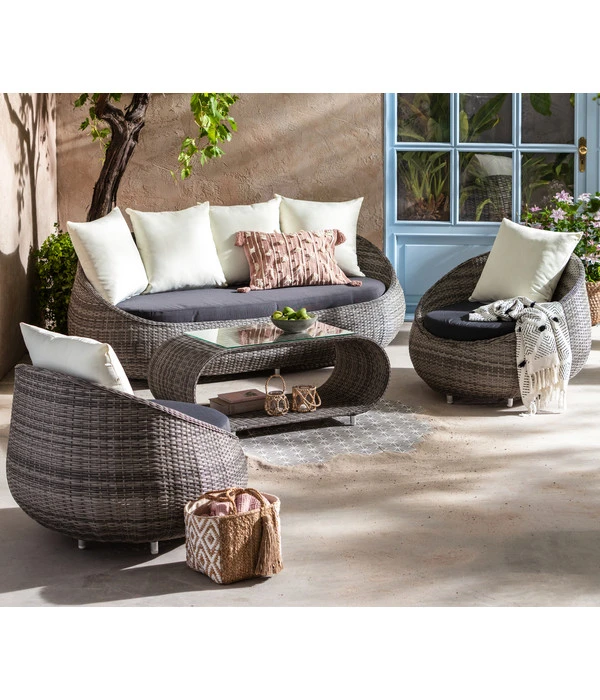 Dehner Geflechtsessel Avani – Bild 2