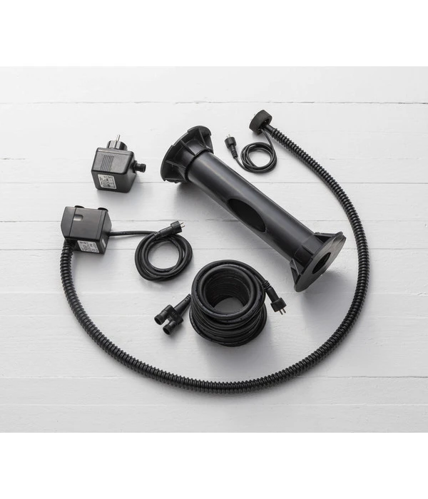 Dehner Granit-Gartenbrunnen Tower, Ca. B56/H60/T56 Cm – Bild 8