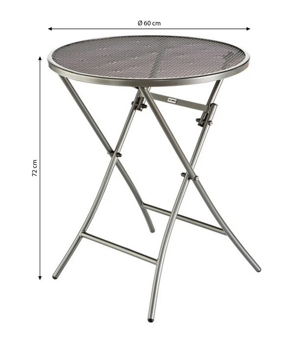 MWH Klapptisch Cafe Latte, Ca. Ø60/H72 Cm – Bild 4