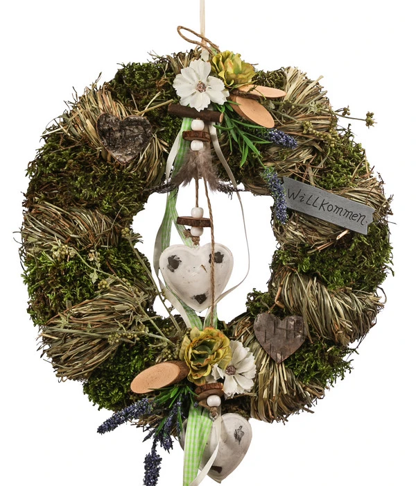 Dehner Türkranz Lavendel, Ca. Ø28 Cm