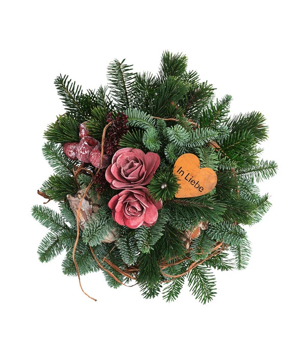 Grabstrauß In Liebe, Ca. Ø30 Cm