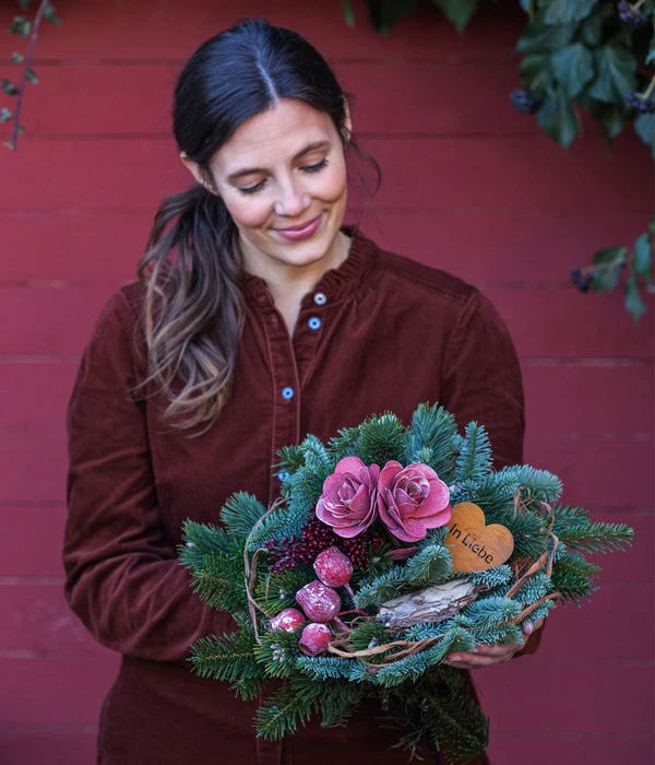 Grabstrauß In Liebe, Ca. Ø30 Cm – Bild 2