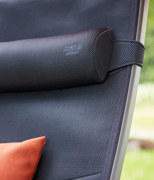 Siena Garden Camping Relaxstuhl Premium, Blau – Bild 5