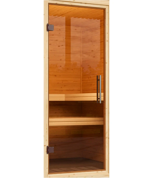 Wolff Finnhaus Innensauna Basic Lisias, Ca. B264/H212/T198 Cm – Bild 6