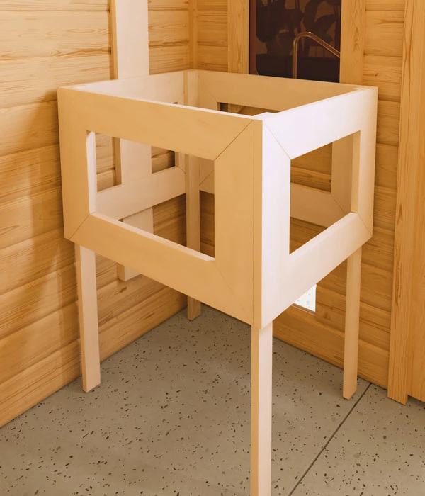 Wolff Finnhaus Innensauna Basic Lisias, Ca. B264/H212/T198 Cm – Bild 8