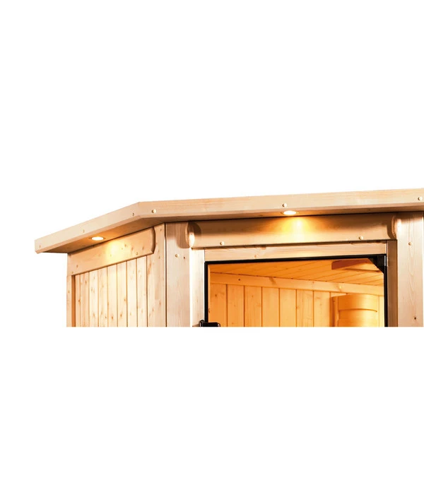 Wolff Finnhaus Innensauna Basic Lisias, Ca. B264/H212/T198 Cm – Bild 9