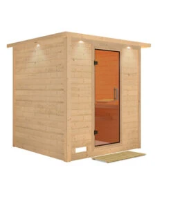 Wolff Finnhaus Innensauna Basic Zino, Ca. B224/H206/T210 Cm