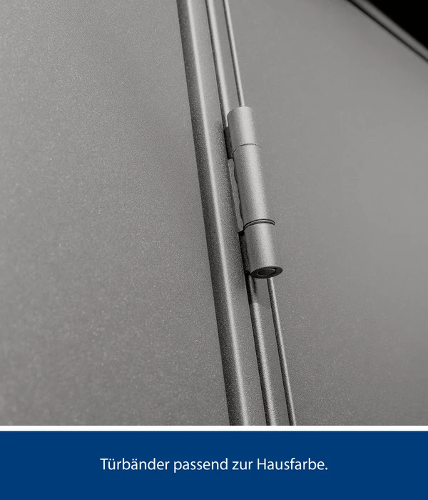 Hörmann Berry-Gerätehaus Modern-P Typ 1, Ca. B247,9/H228,6/T153 Cm – Bild 10