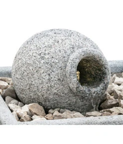 Dehner Granit-Gartenbrunnen Vaso, Ca. H57 Cm