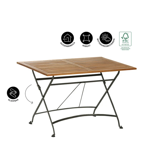 Dehner Klapptisch Tegernsee – Bild 4