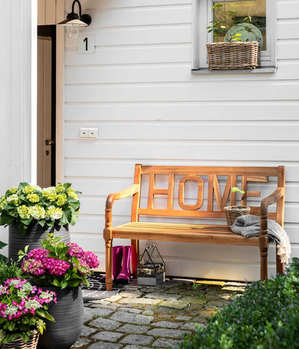 Dehner Gartenbank Home, 2-Sitzer – Bild 3