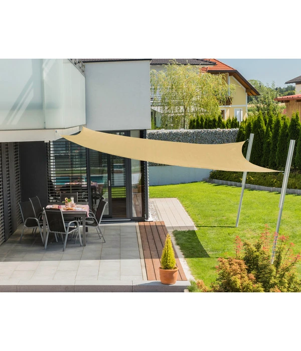 Windhager Sonnensegel Capri, Quadratisch, Ca. B400/T400 Cm