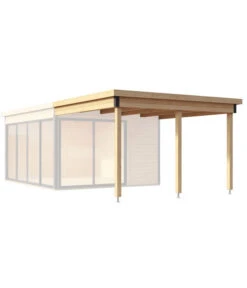 Weka Anbau Für Designhaus 412, Ca. B310/H239,4/T341,5 Cm