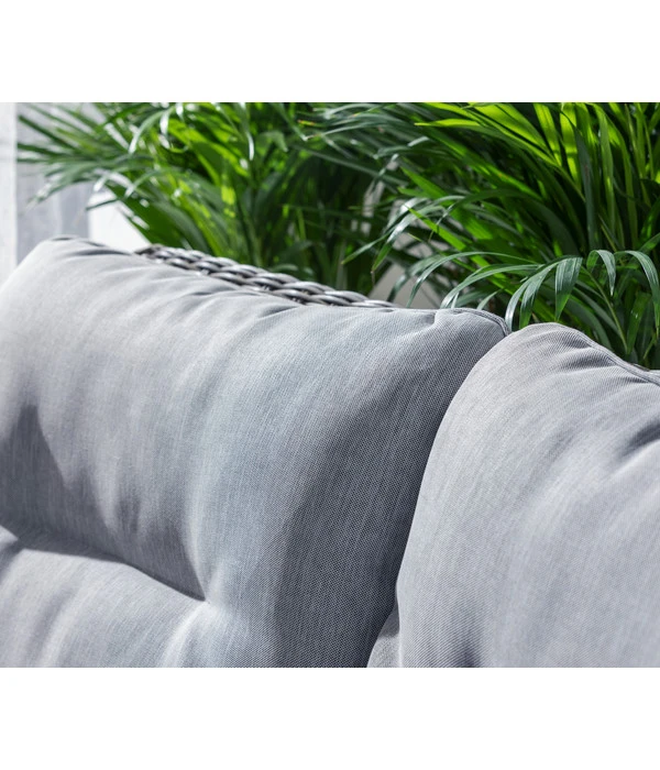 Dehner Geflechtlounge Santos, 4-teilig – Bild 13