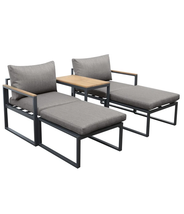 Dehner Balkonset Padua, 5-teilig