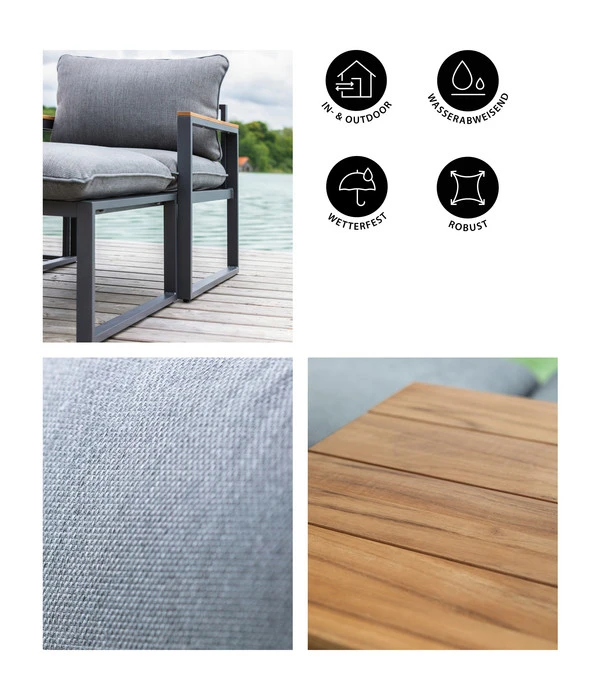 Dehner Balkonset Padua, 5-teilig – Bild 8