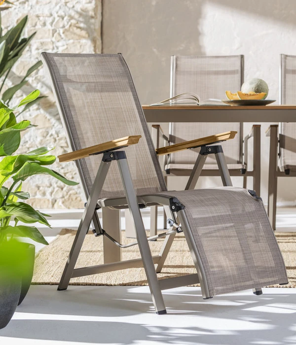 Dehner Relaxsessel Cleveland, Hellbraun – Bild 4