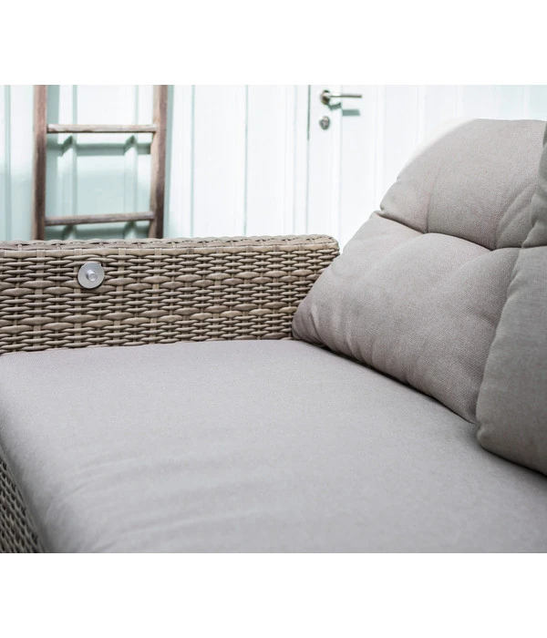 Dehner Geflechtlounge Bologna, 5-teilig – Bild 11