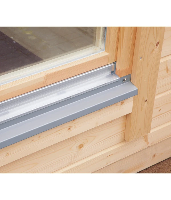 Wolff Finnhaus Blockbohlenhaus Lappland 70-C XL – Bild 4