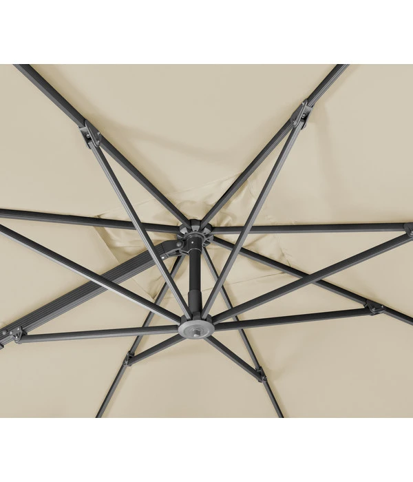 Schneider Ampelschirm Rhodos Smart, Quadratisch, Ca. B300/T300 Cm – Bild 11