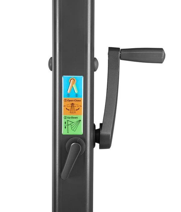 Schneider Ampelschirm Rhodos Smart, Quadratisch, Ca. B300/T300 Cm – Bild 15