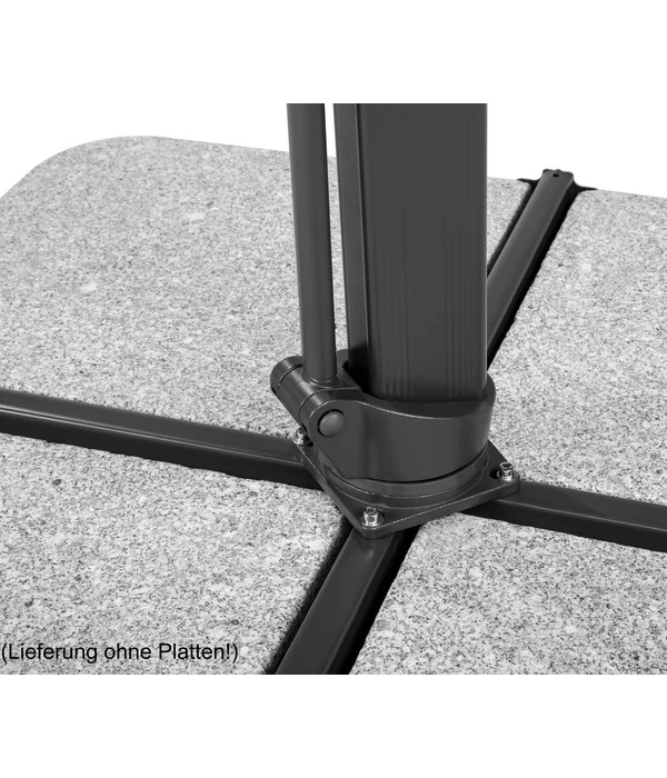 Schneider Ampelschirm Rhodos Smart, Quadratisch, Ca. B300/T300 Cm – Bild 16