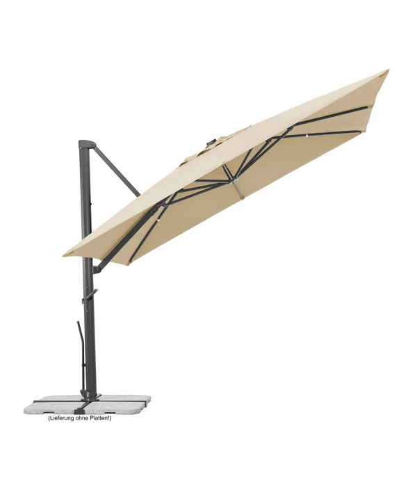 Schneider Ampelschirm Rhodos Smart, Quadratisch, Ca. B300/T300 Cm – Bild 2