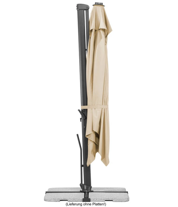 Schneider Ampelschirm Rhodos Smart, Quadratisch, Ca. B300/T300 Cm – Bild 4