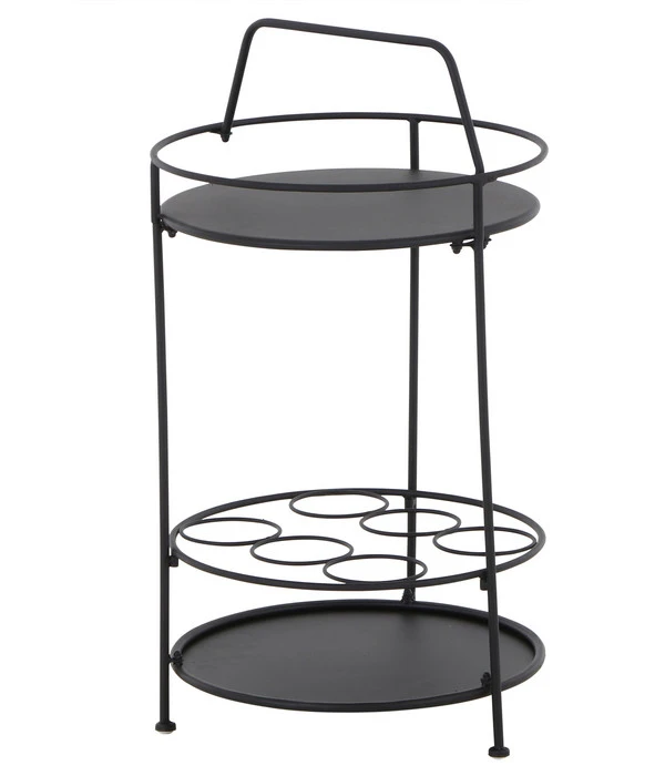 Siena Garden Beistelltisch Siero, Ca. Ø42/H74 Cm